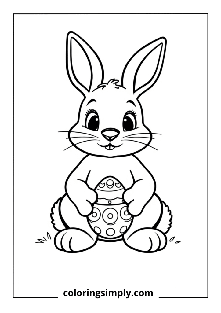 Classic Easter Bunny Portrait

