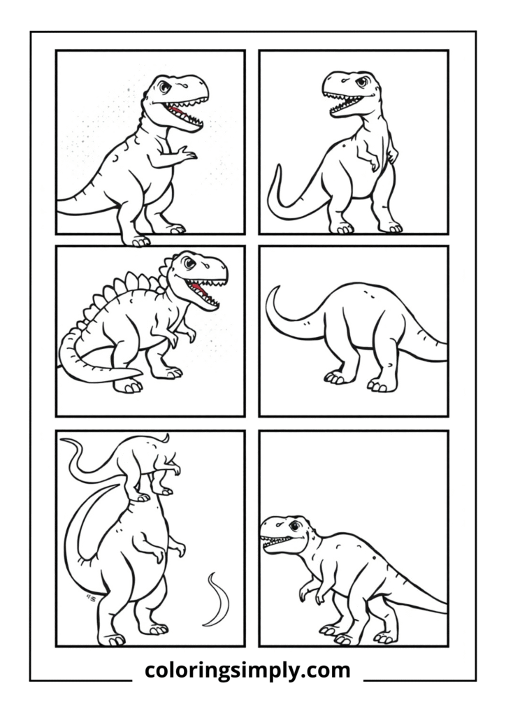 Dino-Pop: Comic Book Dinosaur Panels