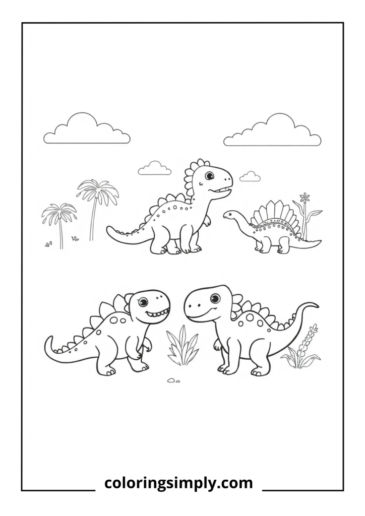 Dinosaur Playground Pals
