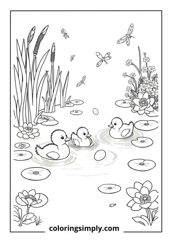 Duckling Pond Adventure