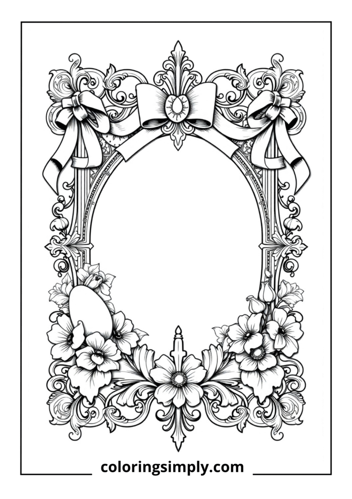 Victorian Easter Greeting Card