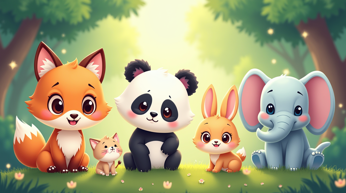 cute animals coloring pages