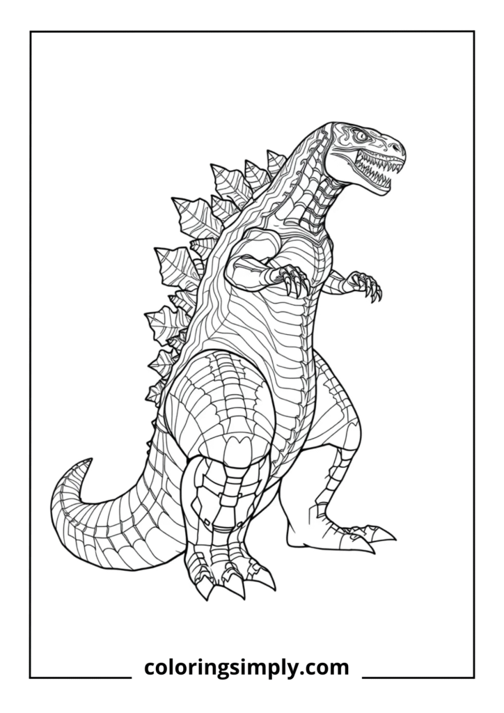 Anatomical Godzilla Study
