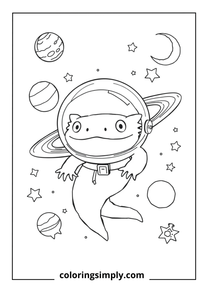 Axolotl Astronaut