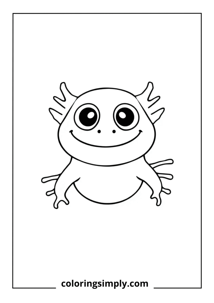 Basic Happy Axolotl