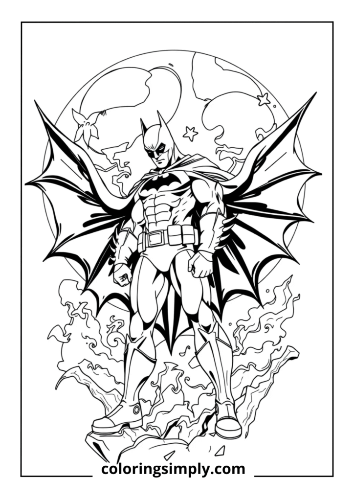 Batman Comic Book Cover Recreation