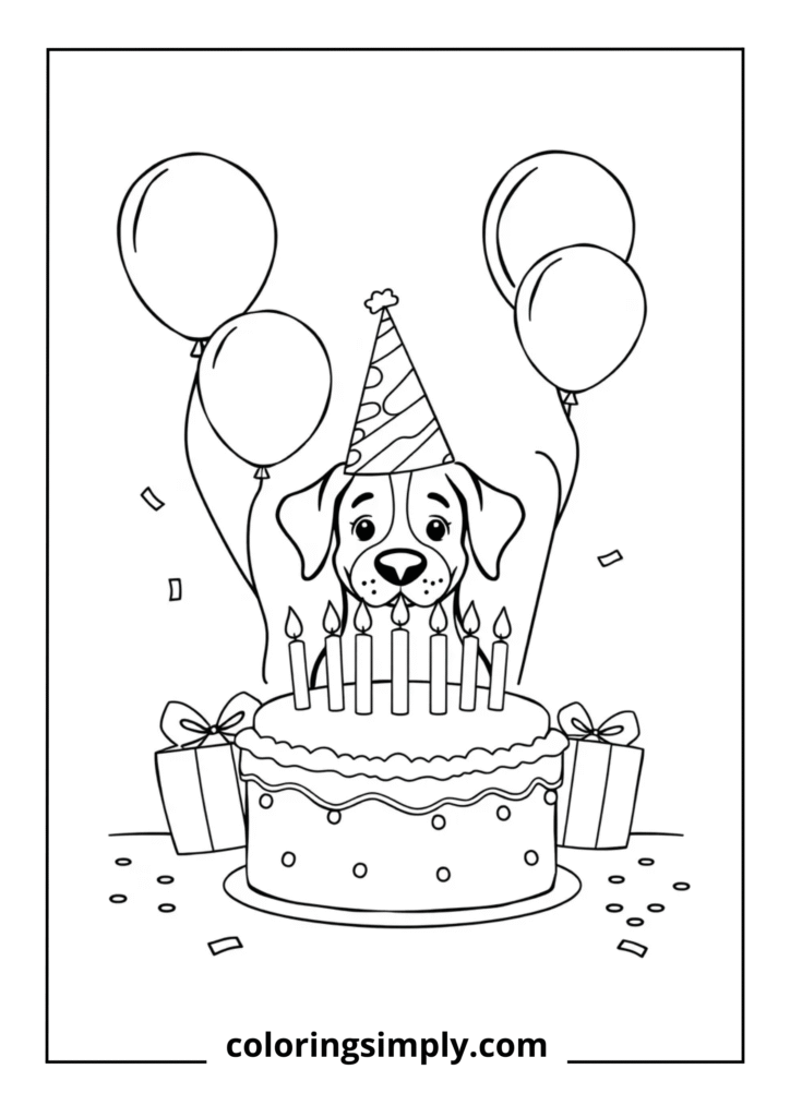 Birthday Party Dog