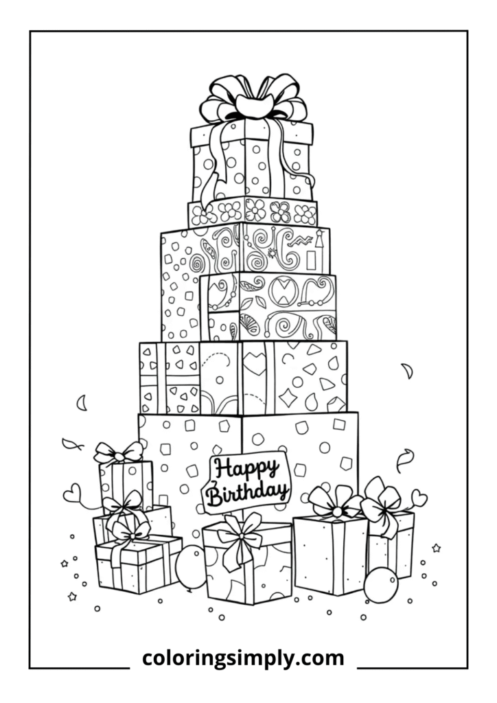 Birthday Present Tower
