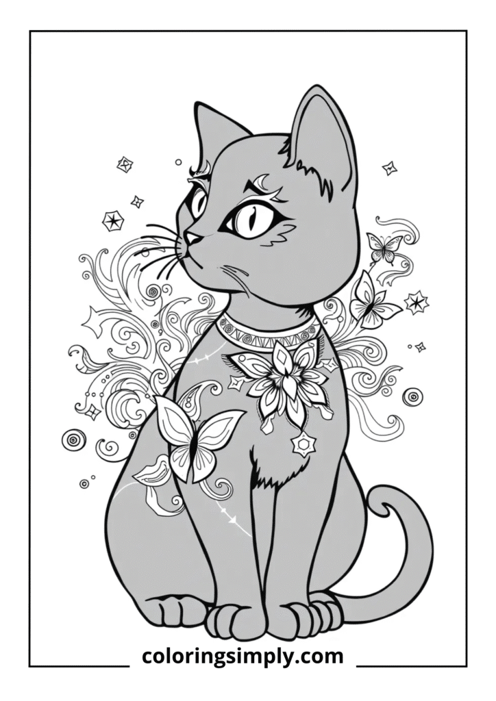 Black Cat Magical Transformation