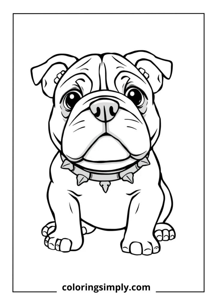 Bulldog Buddy" - Bulldog Puppy Character Study
