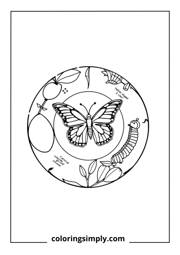 Butterfly Life Cycle Diagram