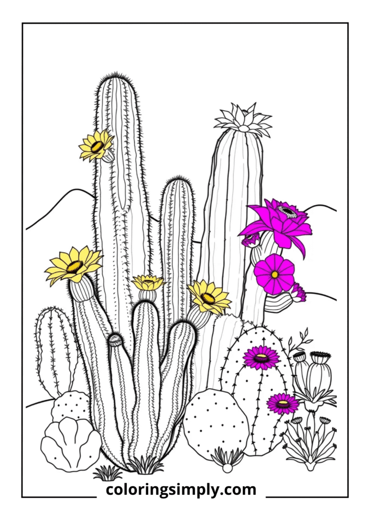 Cactus Flower Surprise