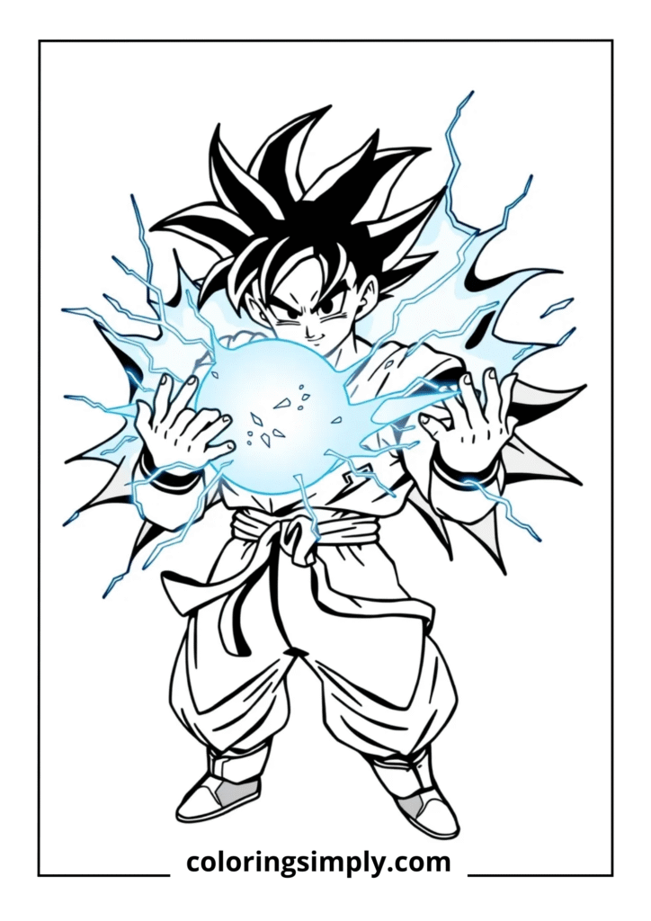 Classic Kamehameha Wave
