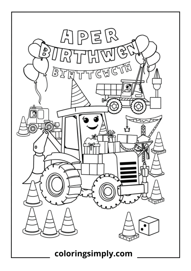 Construction Birthday Build-a-Party