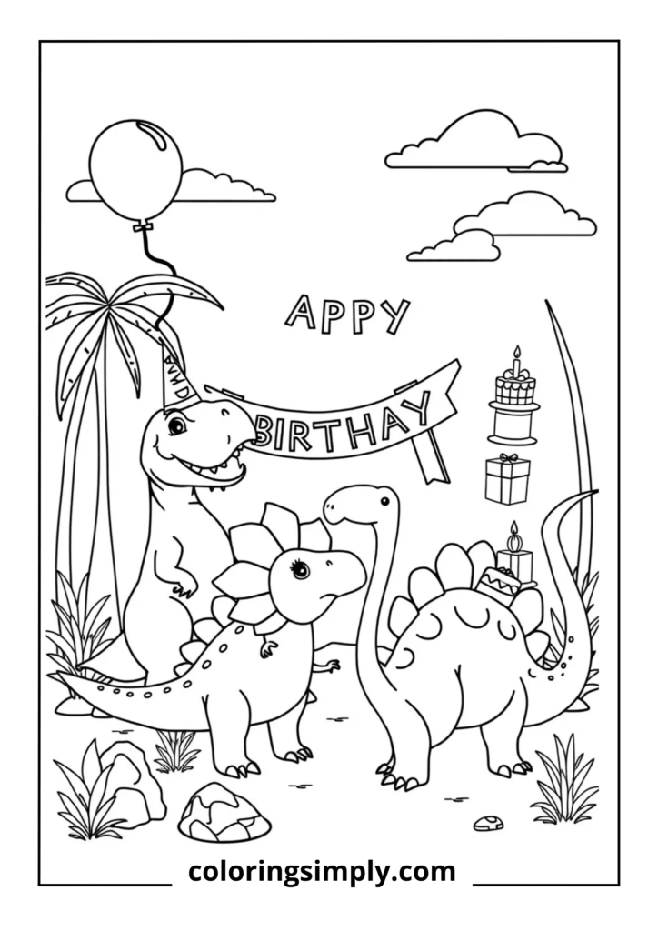 Dinosaur Birthday Adventure