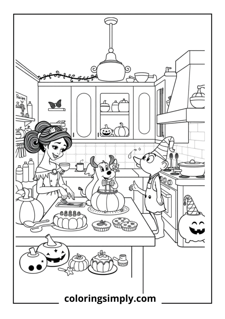 Disney Halloween Baking Kitchen