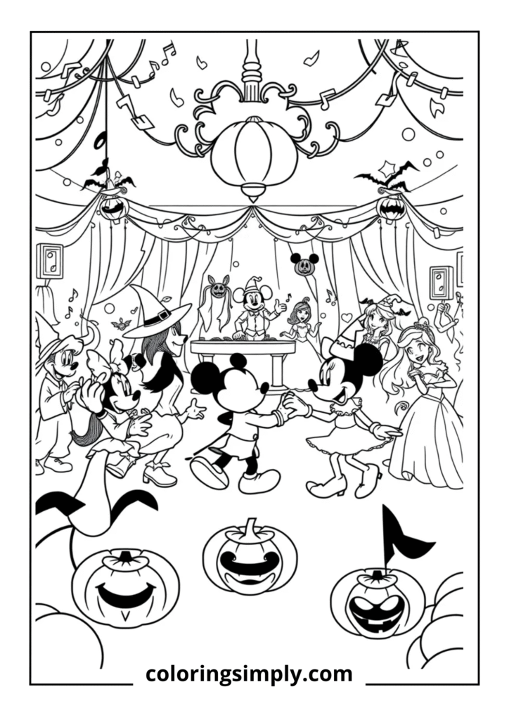 Disney Halloween Dance Party