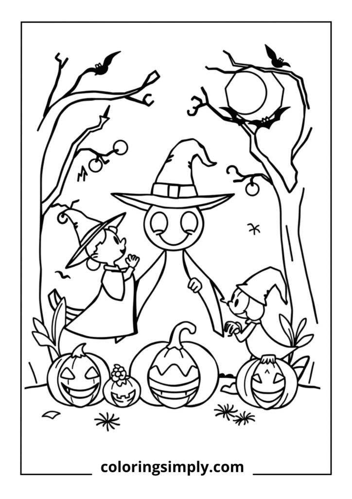 Disney Halloween Shapes and Patterns
