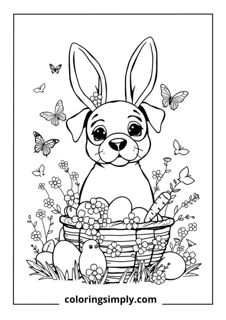Easter Bunny Dog