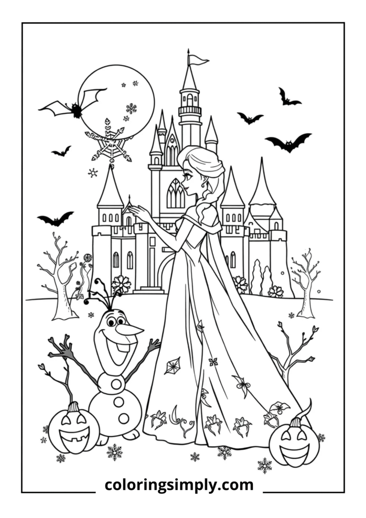 Elsa's Frozen Halloween
