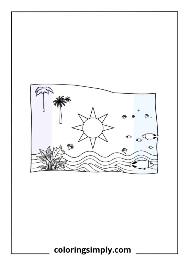 Flag with Symbolic Elements Integration