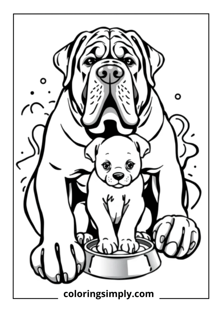 Gentle Giant" - Great Dane Puppy Portrait
