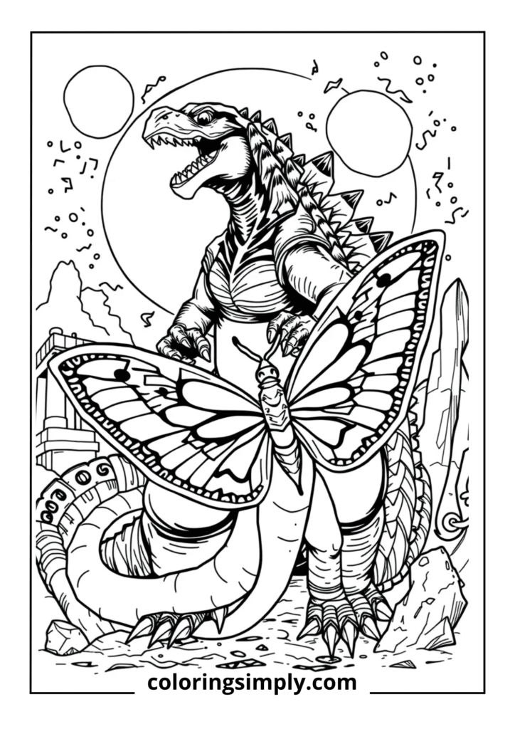 Godzilla and Mothra Team-Up