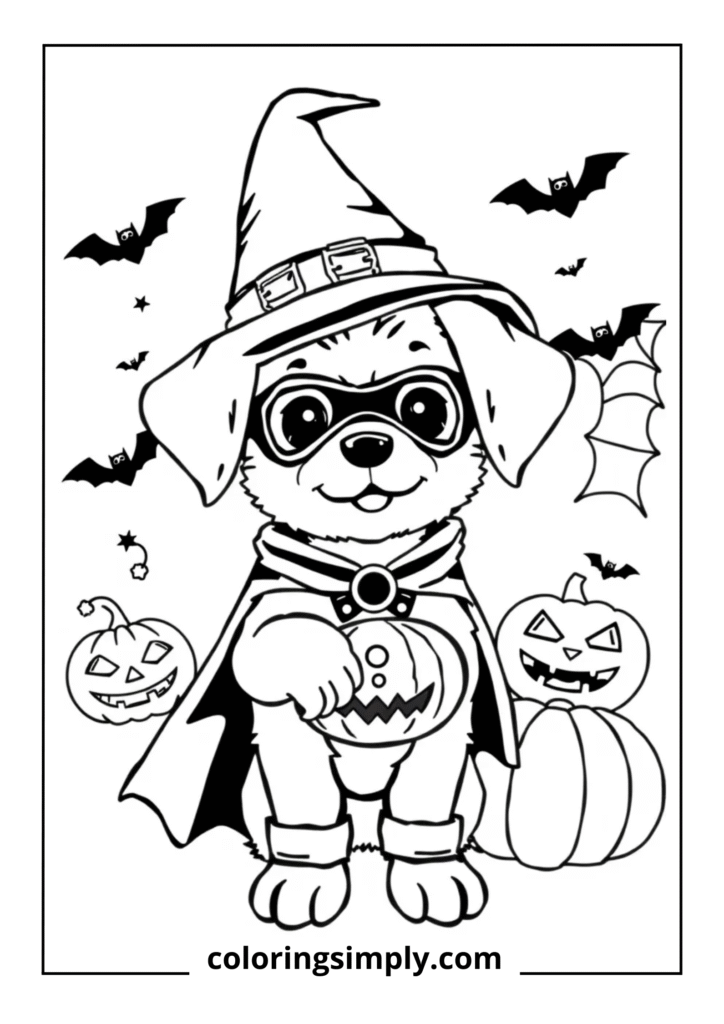 Halloween Costume Puppy