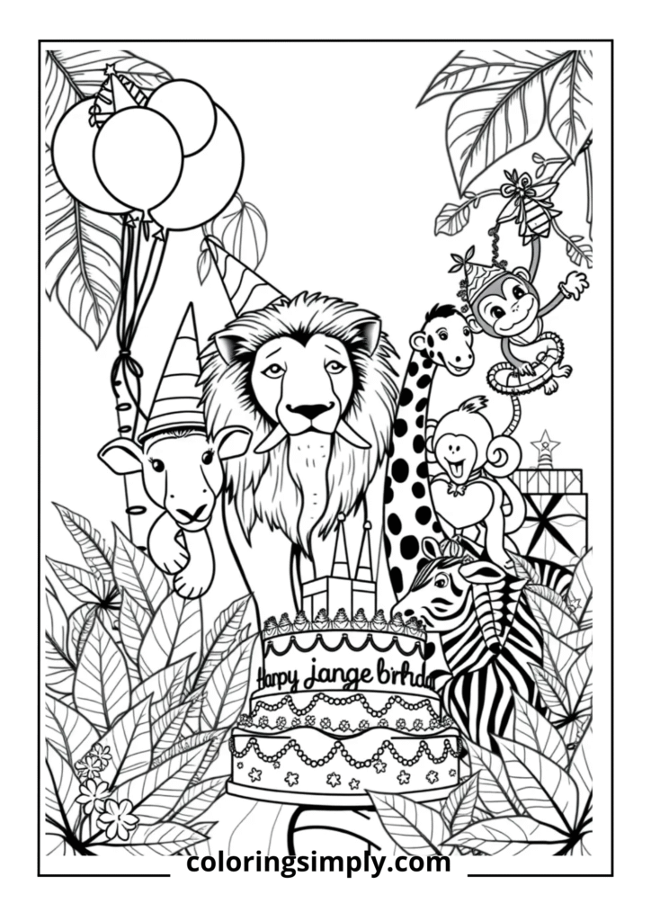 Jungle Safari Birthday Adventure