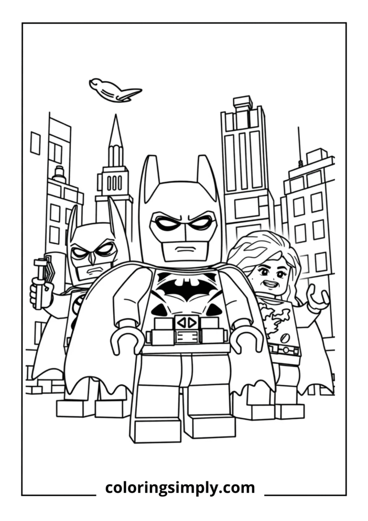LEGO Batman Movie Scene Recreation