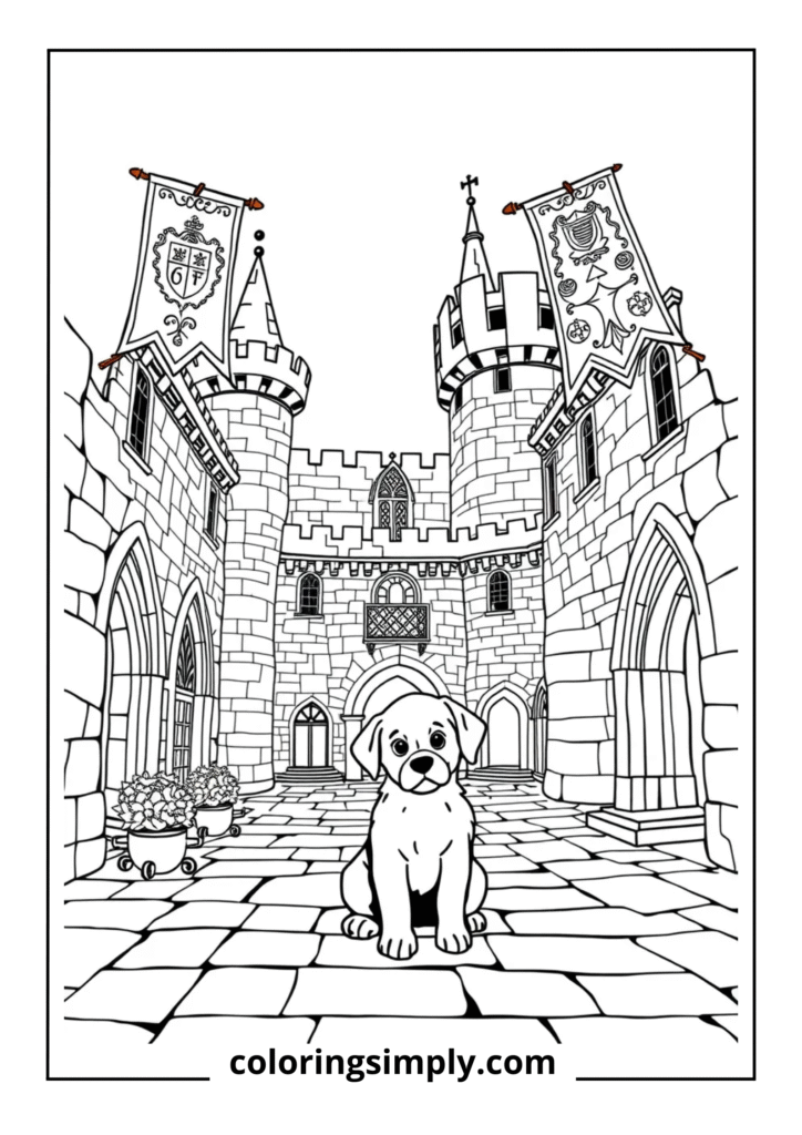 Medieval Castle Puppy