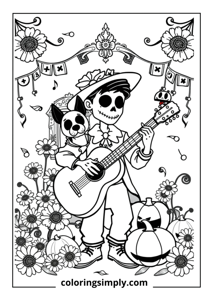 Miguel's Day of the Dead Halloween