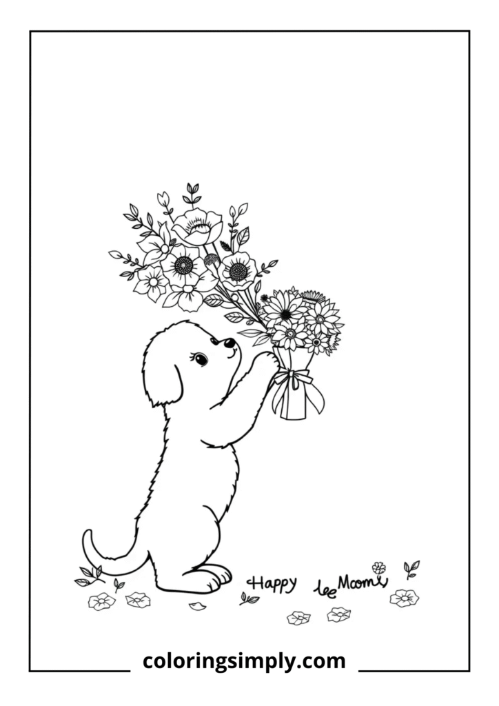 Mother's Day Puppy Gift