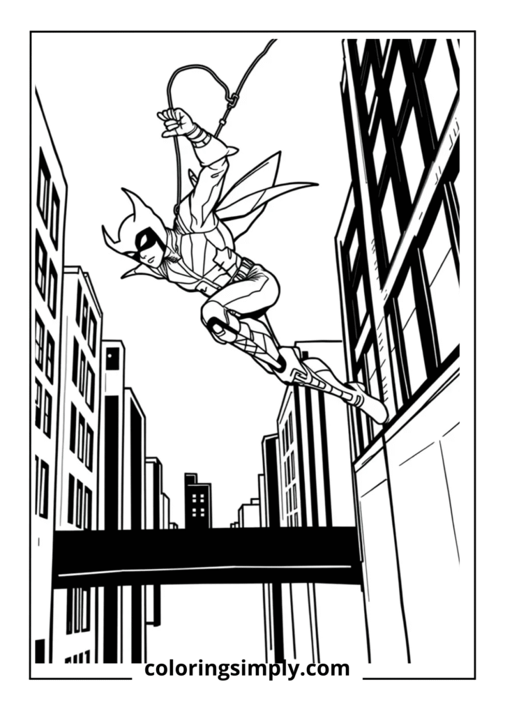 Nightwing Acrobatic Flip
