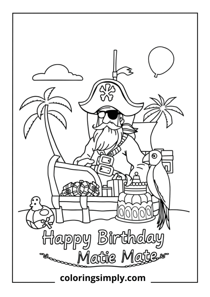 Pirate Birthday Treasure Hunt