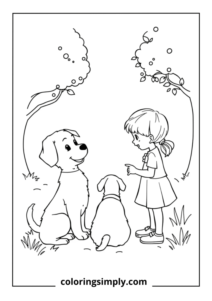 Playful Puppy Making Friends