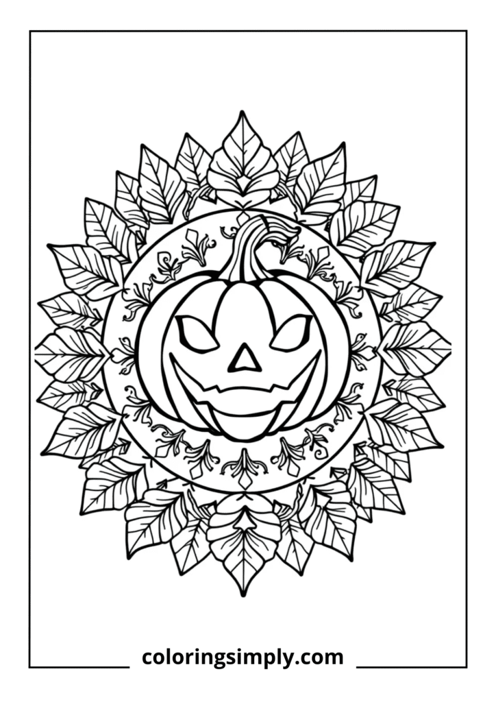 Pumpkin Mandala Masterpiece