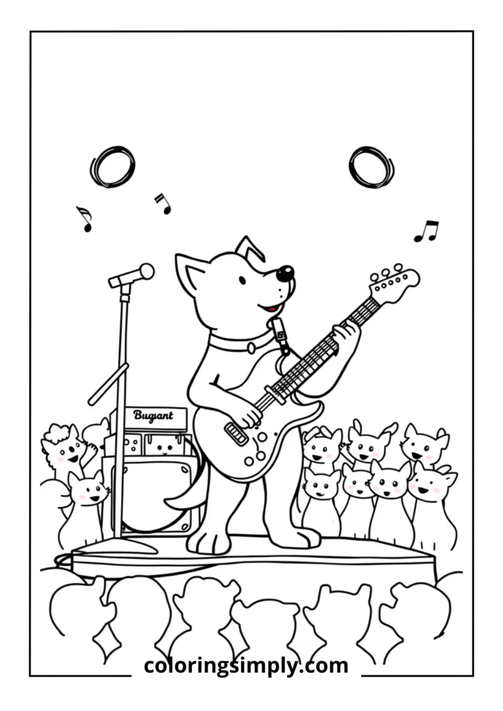 Rock Star Dog
