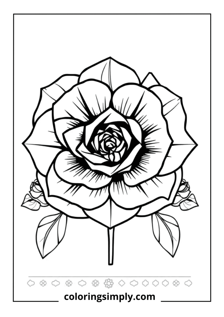 Rose Geometric Fusion
