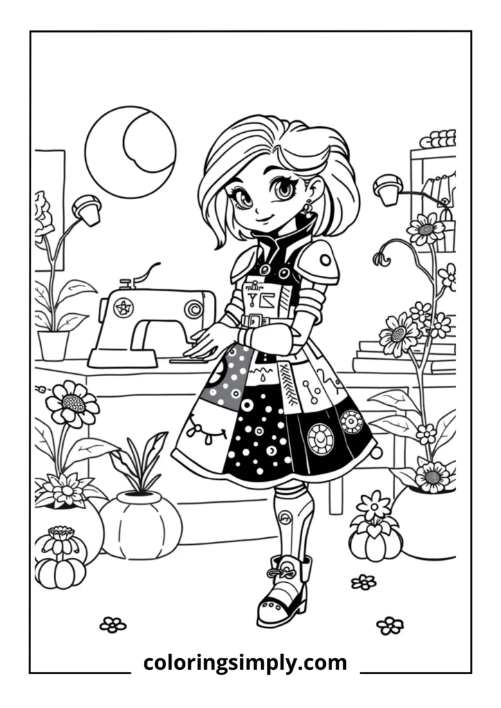 Sally's Patchwork Halloween