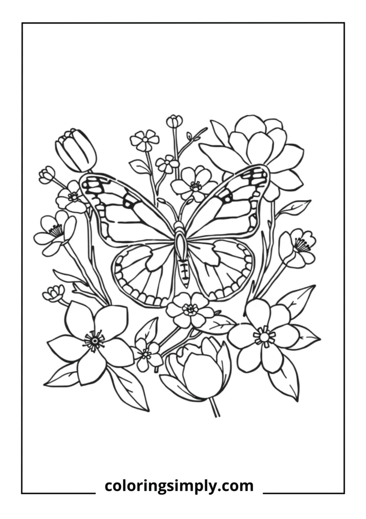 Seasonal Butterfly - Spring