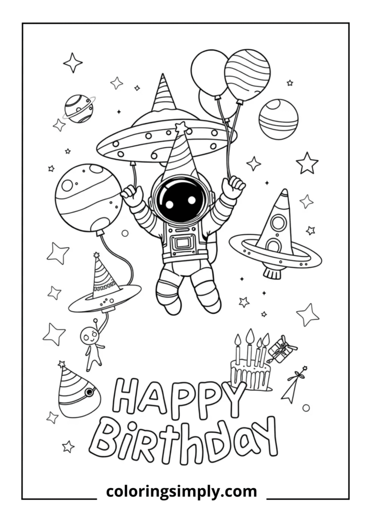 Space Adventure Birthday
