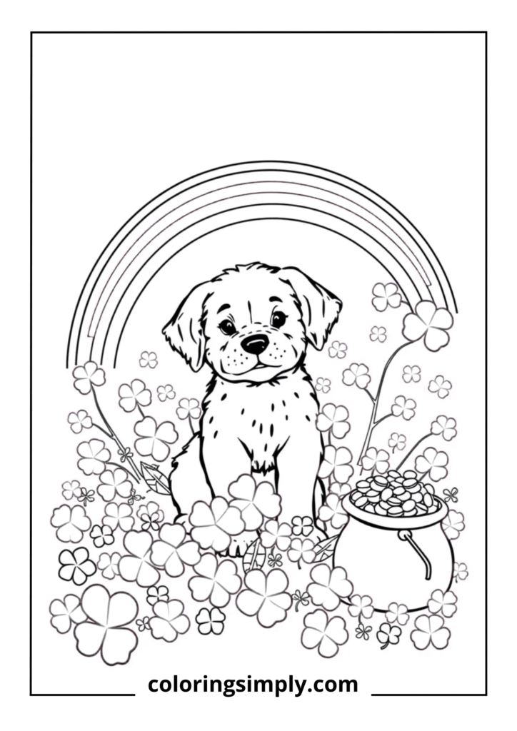 St. Patrick's Day Lucky Puppy