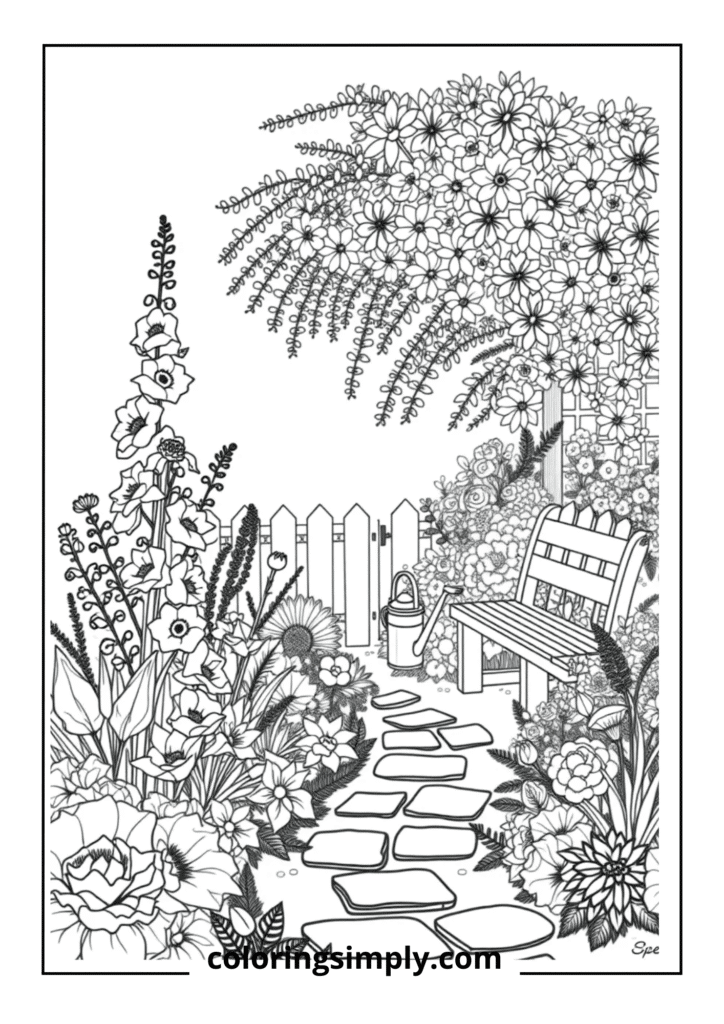 Summer Cottage Garden