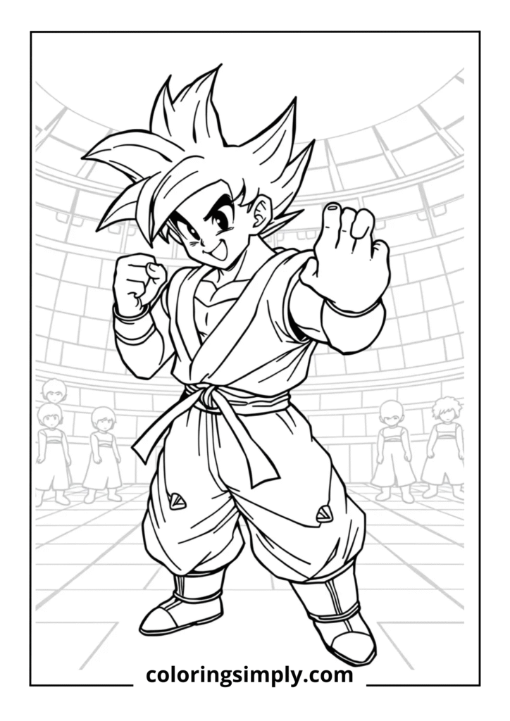 Tournament Fighting Pose