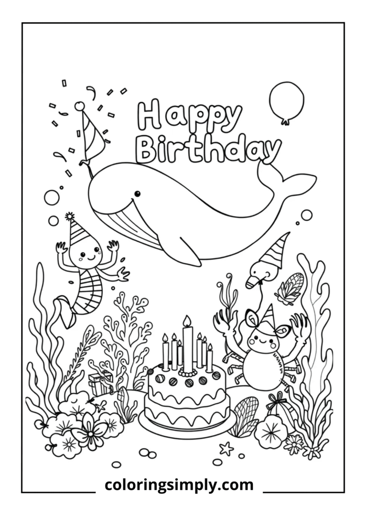 Under the Sea Birthday Celebration