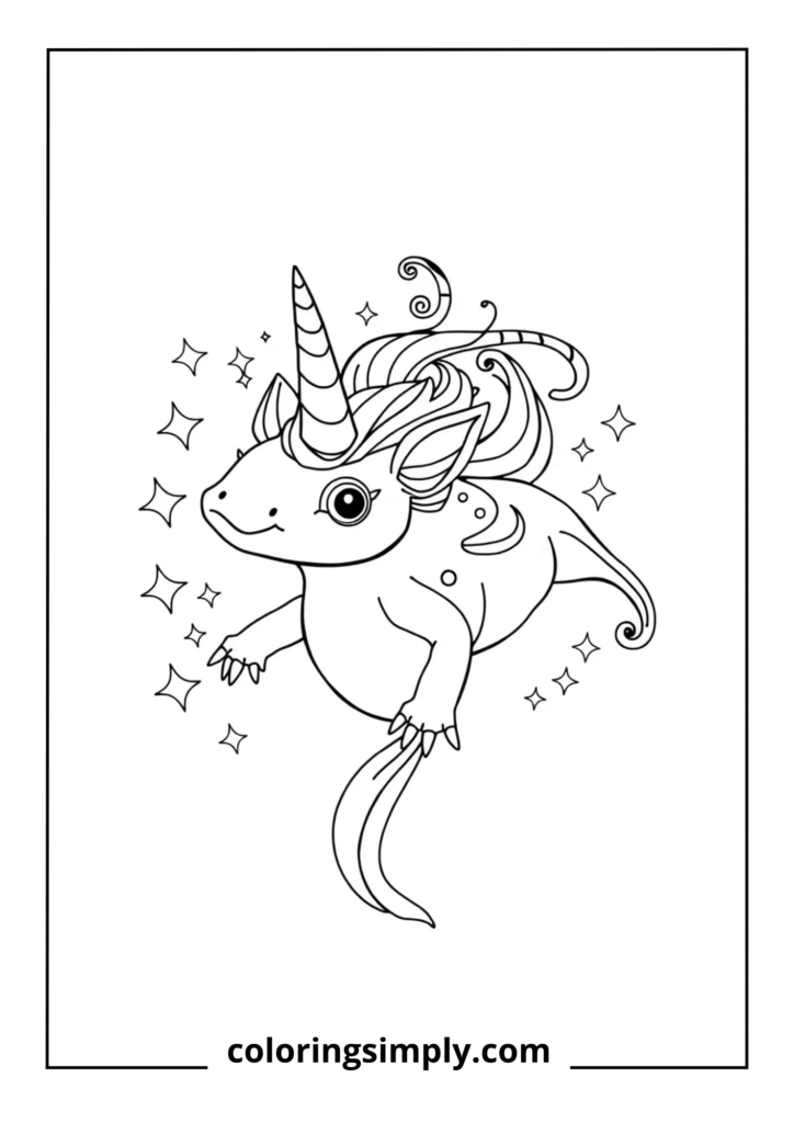 Unicorn Axolotl