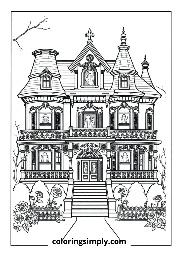 Victorian Haunted Mansion