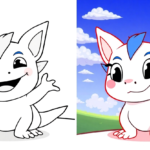 axolotl coloring page