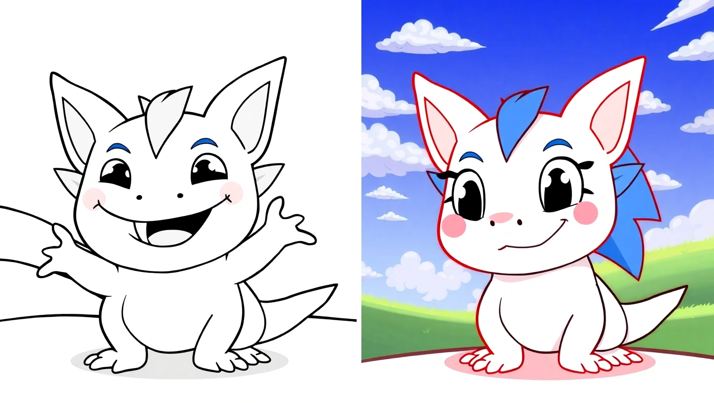 axolotl coloring page